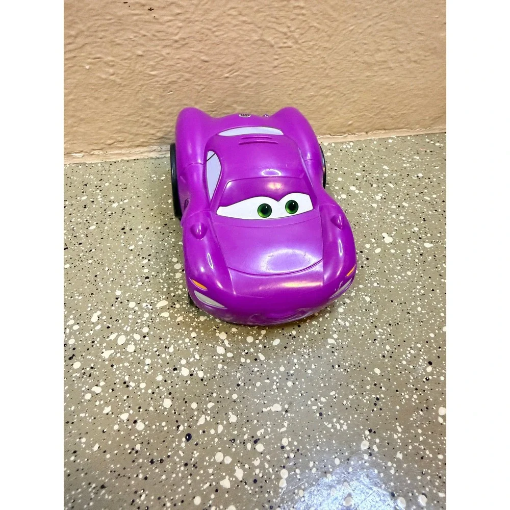 Disney Pixar Cars 2 Holley Shiftwell Purple Toy Car Oversized‎ Wheels HS1201